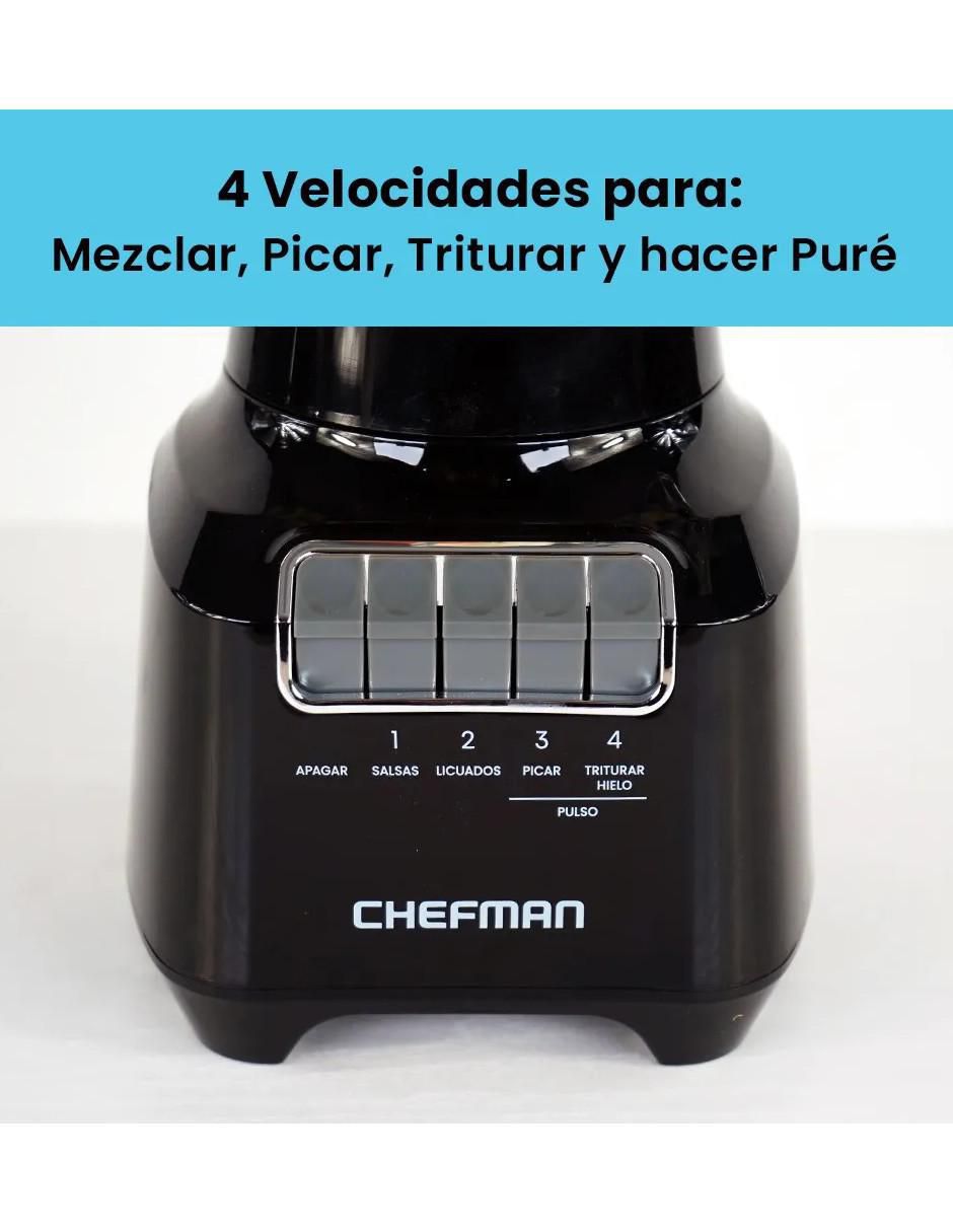LICUADORA RJ27-15GPI-NE CHEFMAN, NEGRO