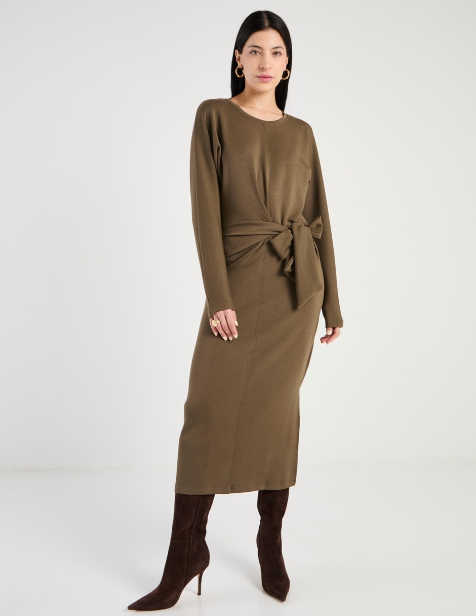 Vestido midi casual Indi & para mujer 1