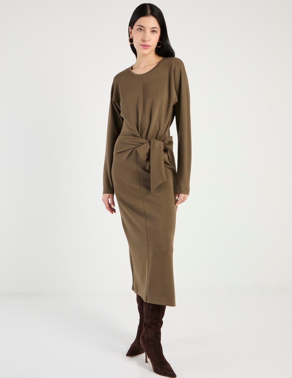 Vestido midi casual Indi & para mujer 7
