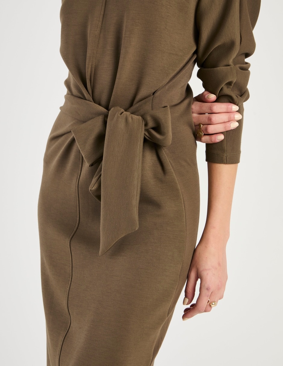 Vestido midi casual Indi & para mujer 8