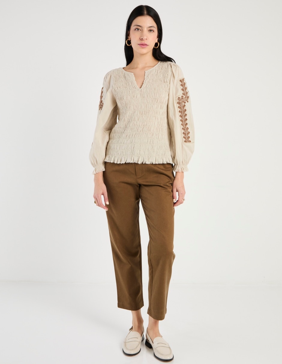 Pantalón chino Indi & regular para mujer 6