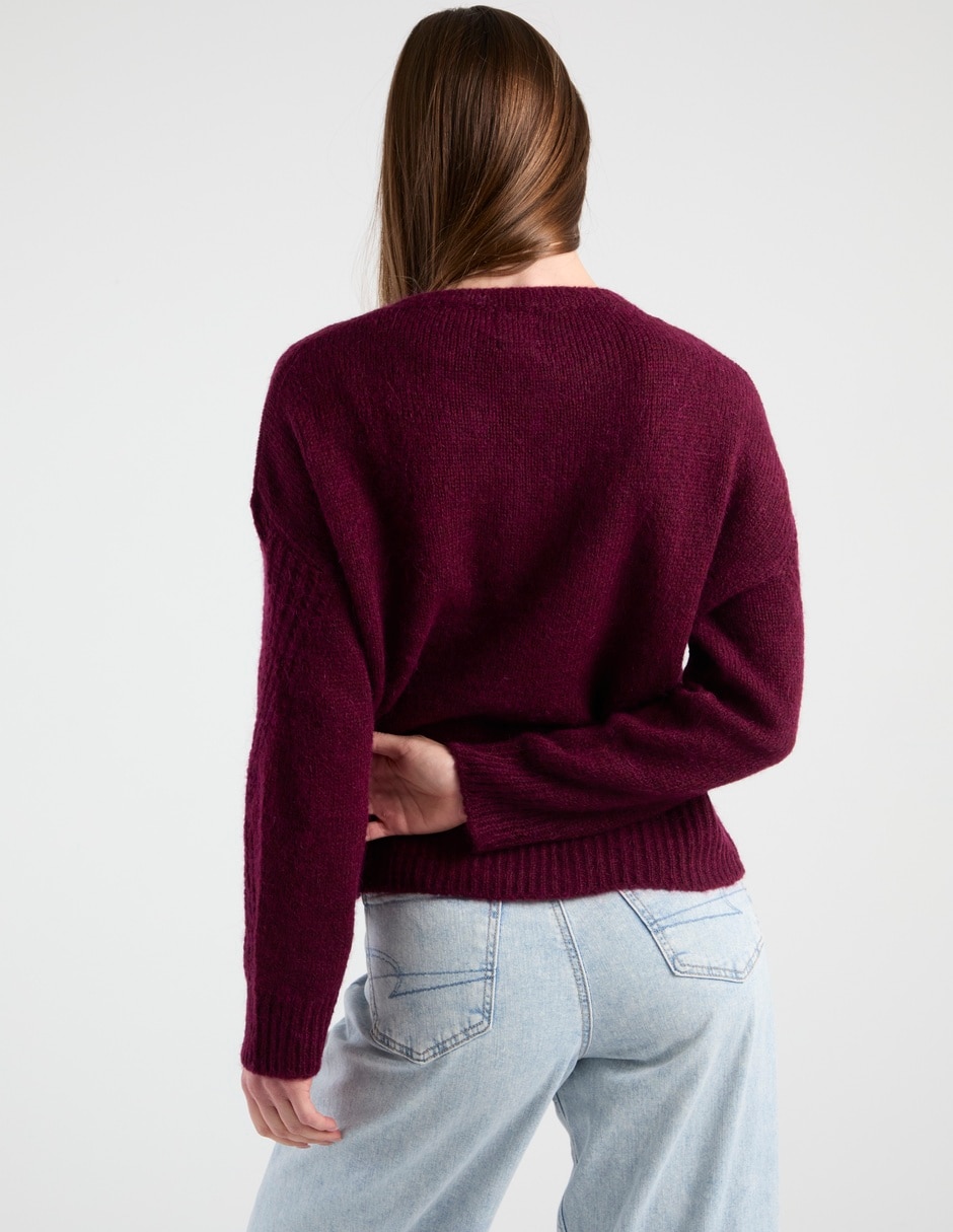Suéter Indi & cuello redondo para mujer 5