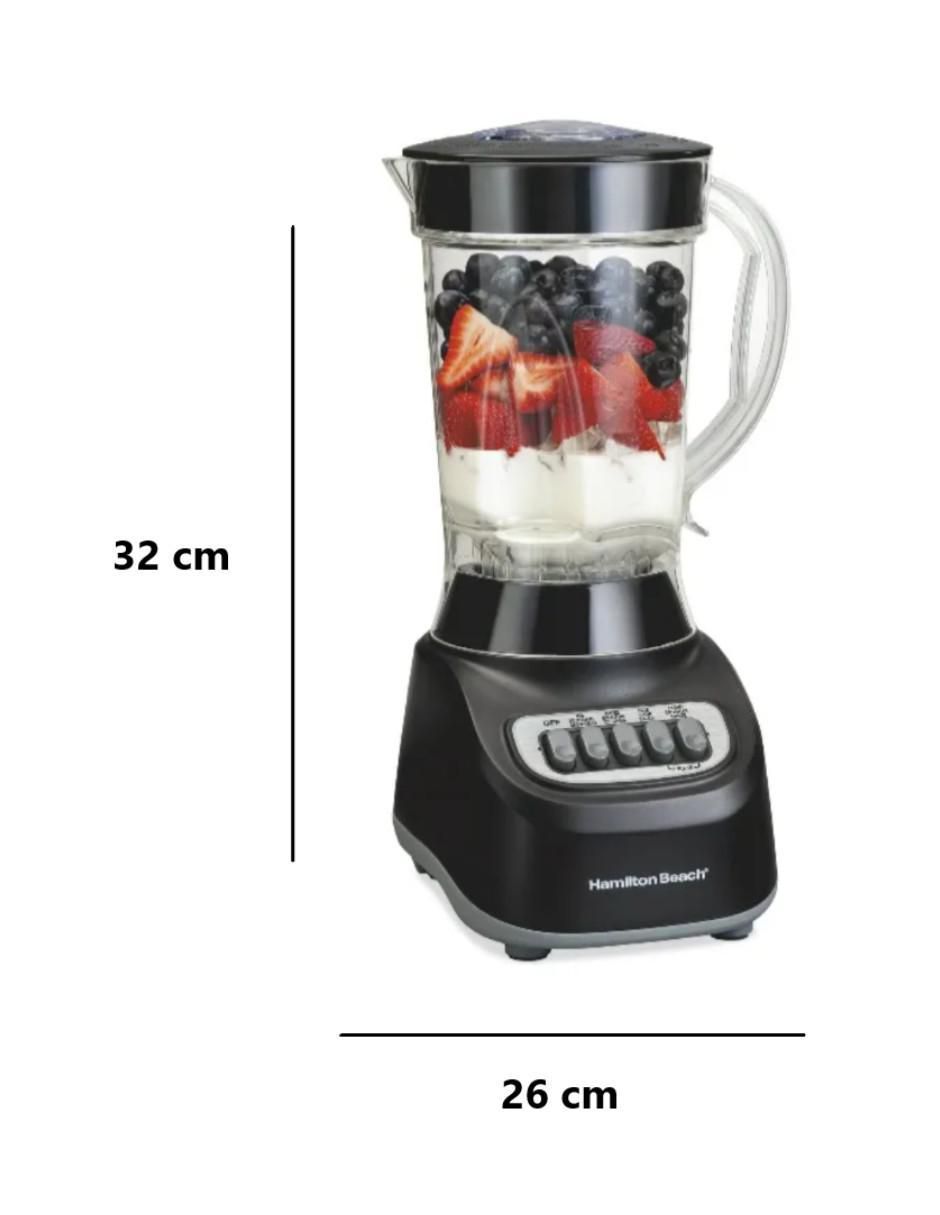 LICUADORA 50180FG HAMILTON BEAC, NEGRO 5
