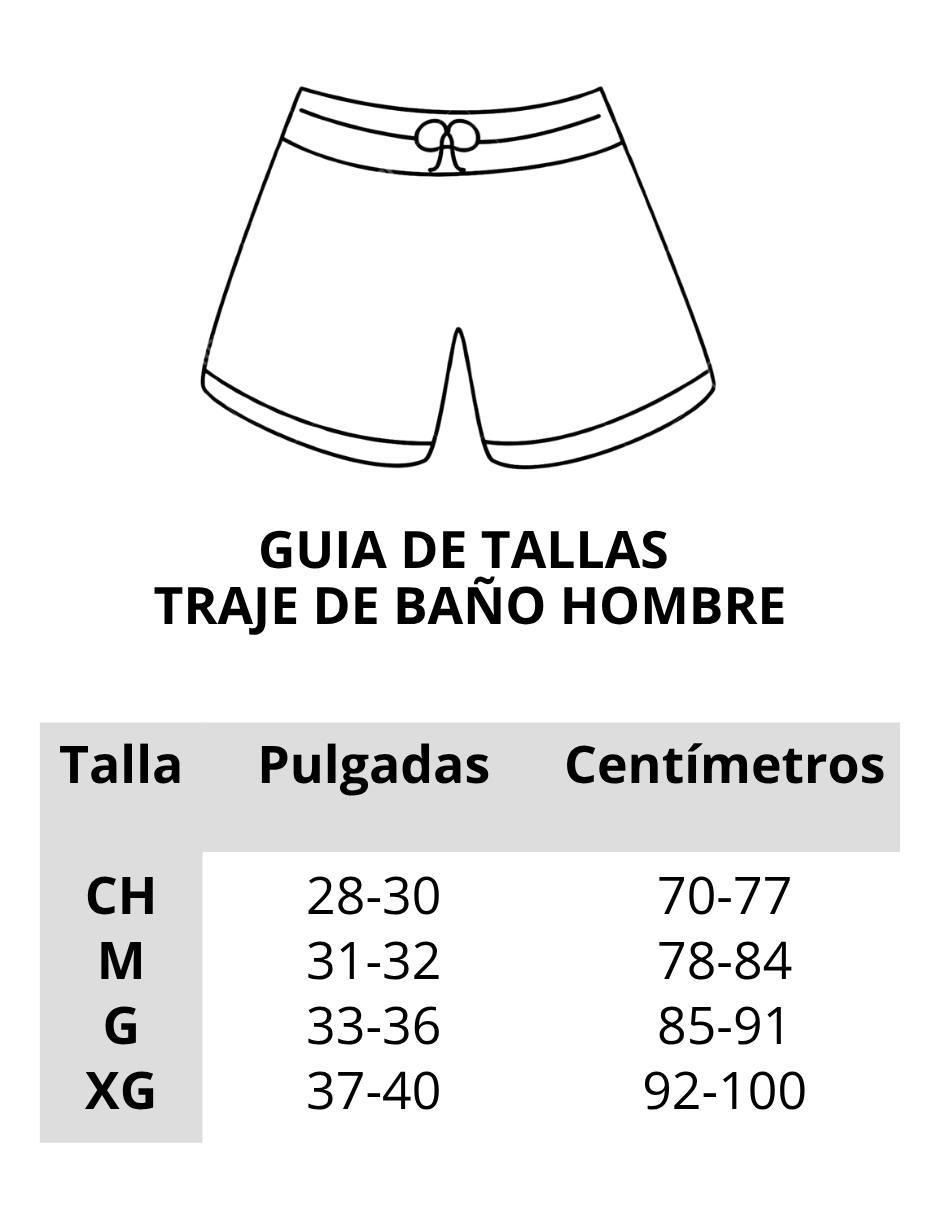 Traje de baño con bolsillos para hombre 10
