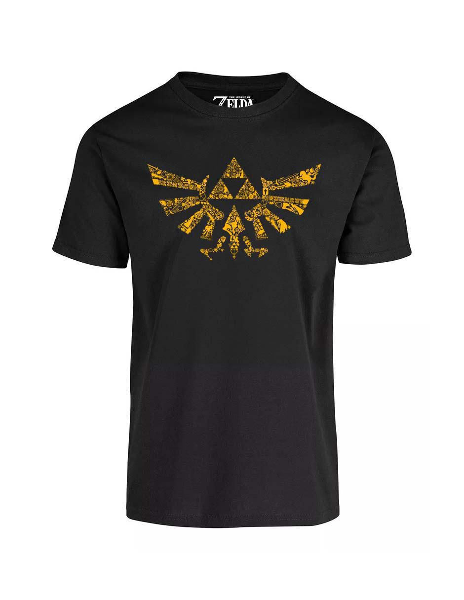 Playera manga corta Nintendo Zelda cuello redondo para mujer