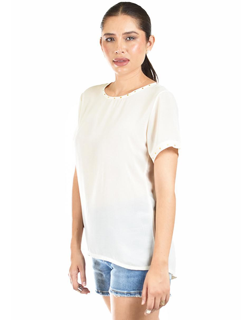 Blusa manga corta para mujer 6