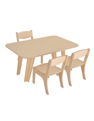 Mesa con silla armable montessori Mesa con silla armable montessori