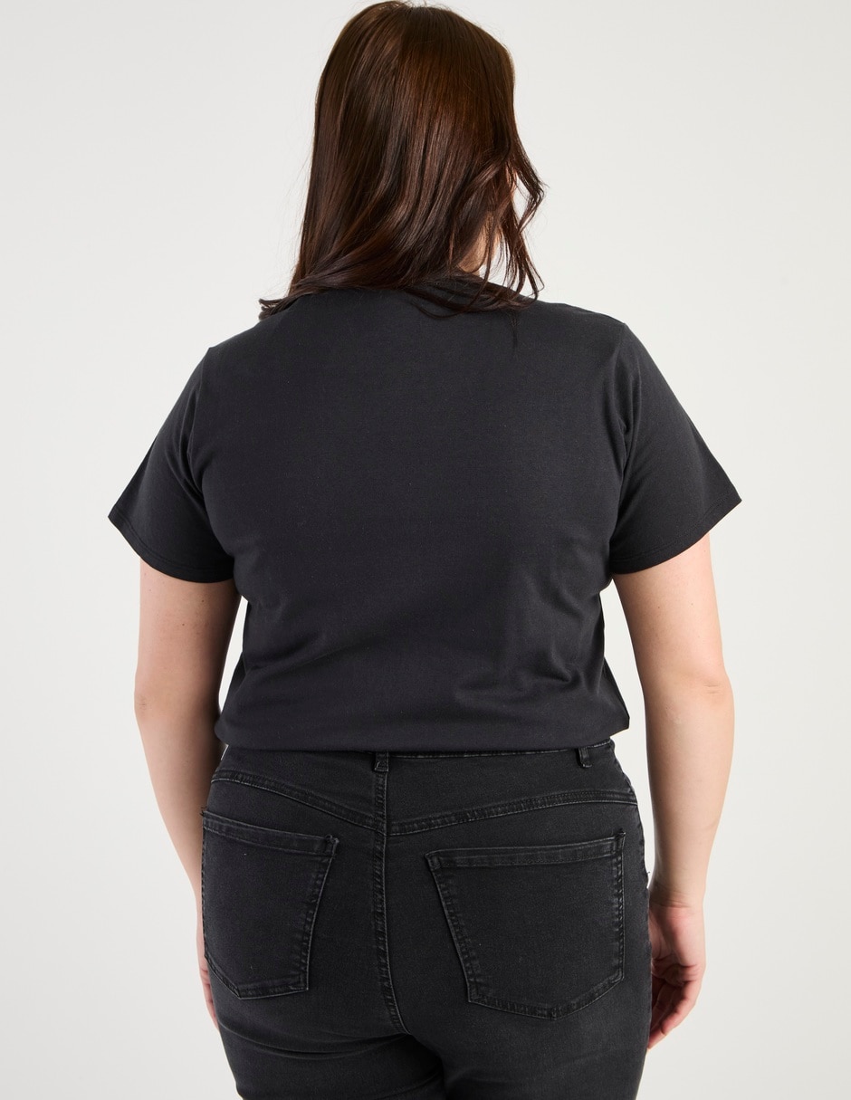 Playera manga corta Levi's cuello redondo para mujer