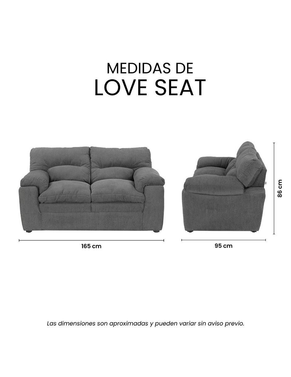 Love seat Cosmo de madera 7