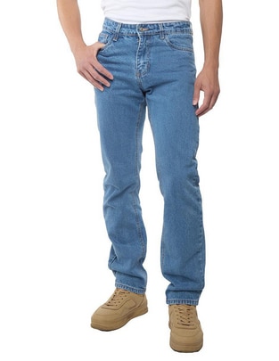 Jeans straight 8092 lavado medio para hombre Jeans straight 8092 lavado medio para hombre