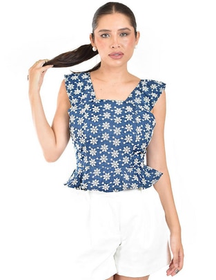 Blusa de tirantes para mujer 1