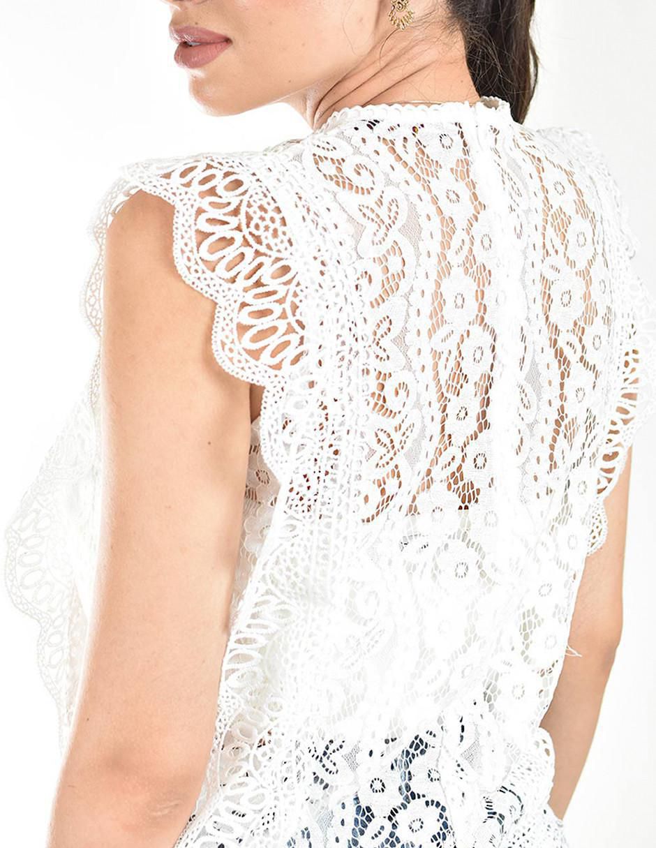 Blusa manga corta para mujer 8
