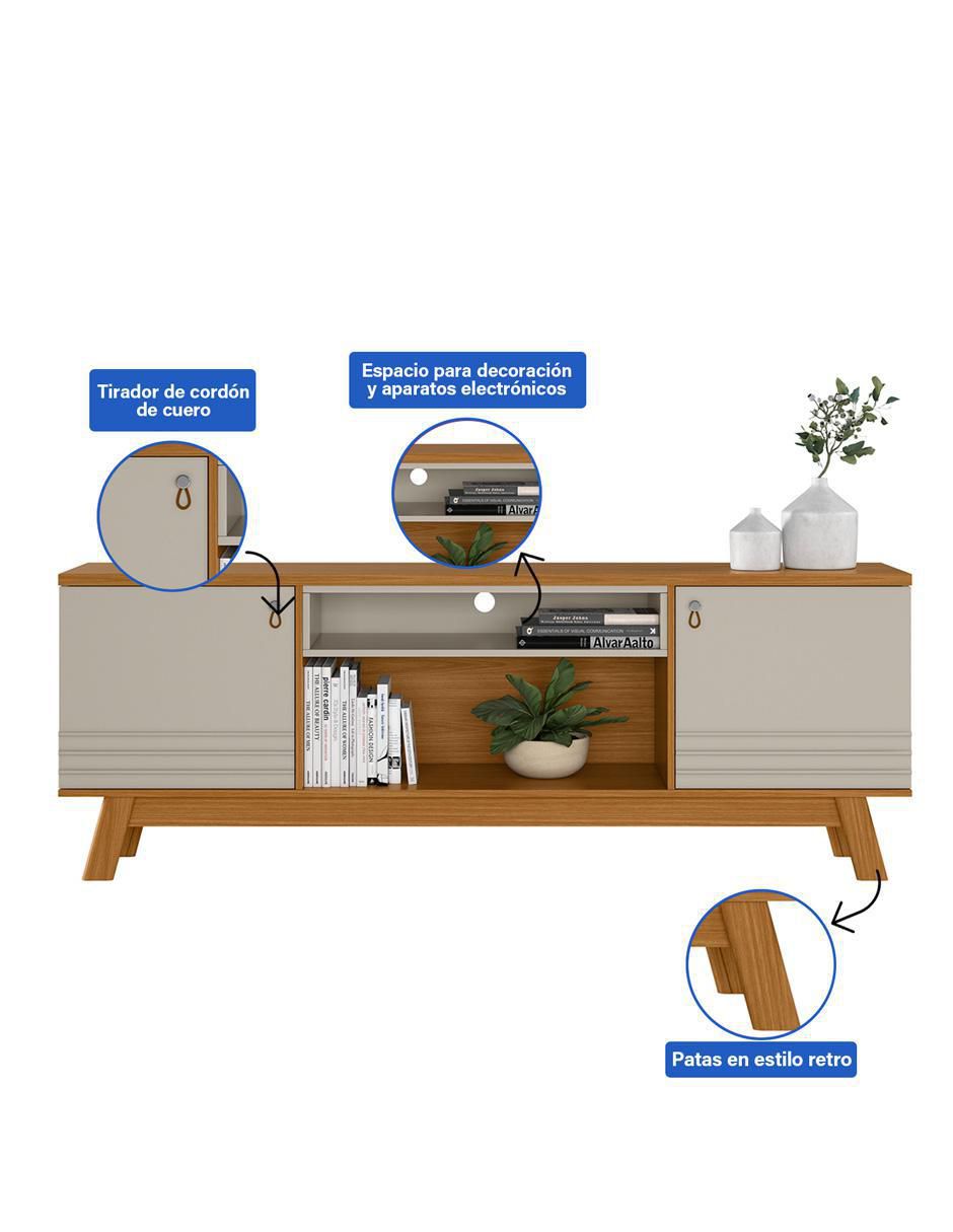 Mueble de TV armable Colorado de MDF 6