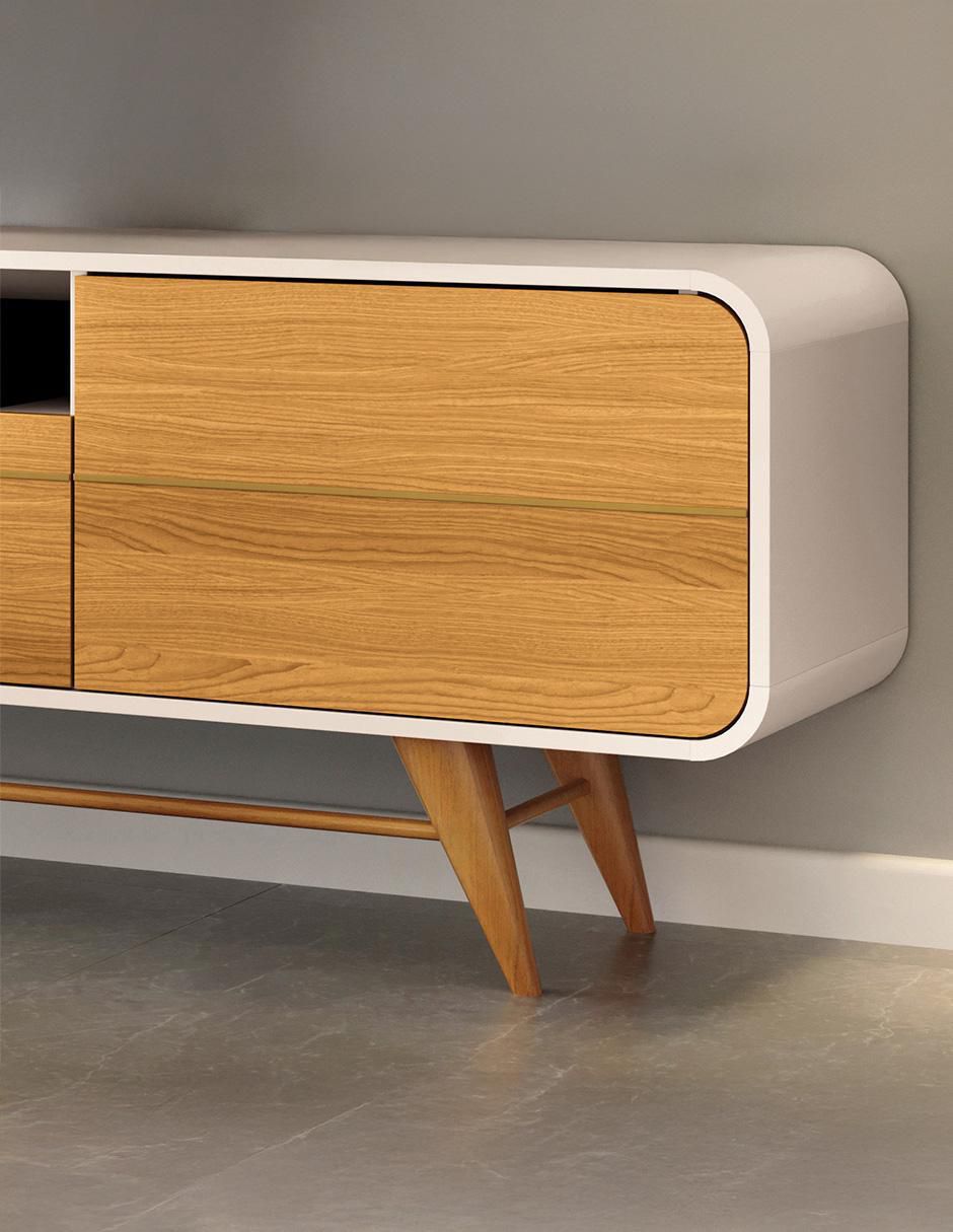 Mueble de TV armable Época de MDF