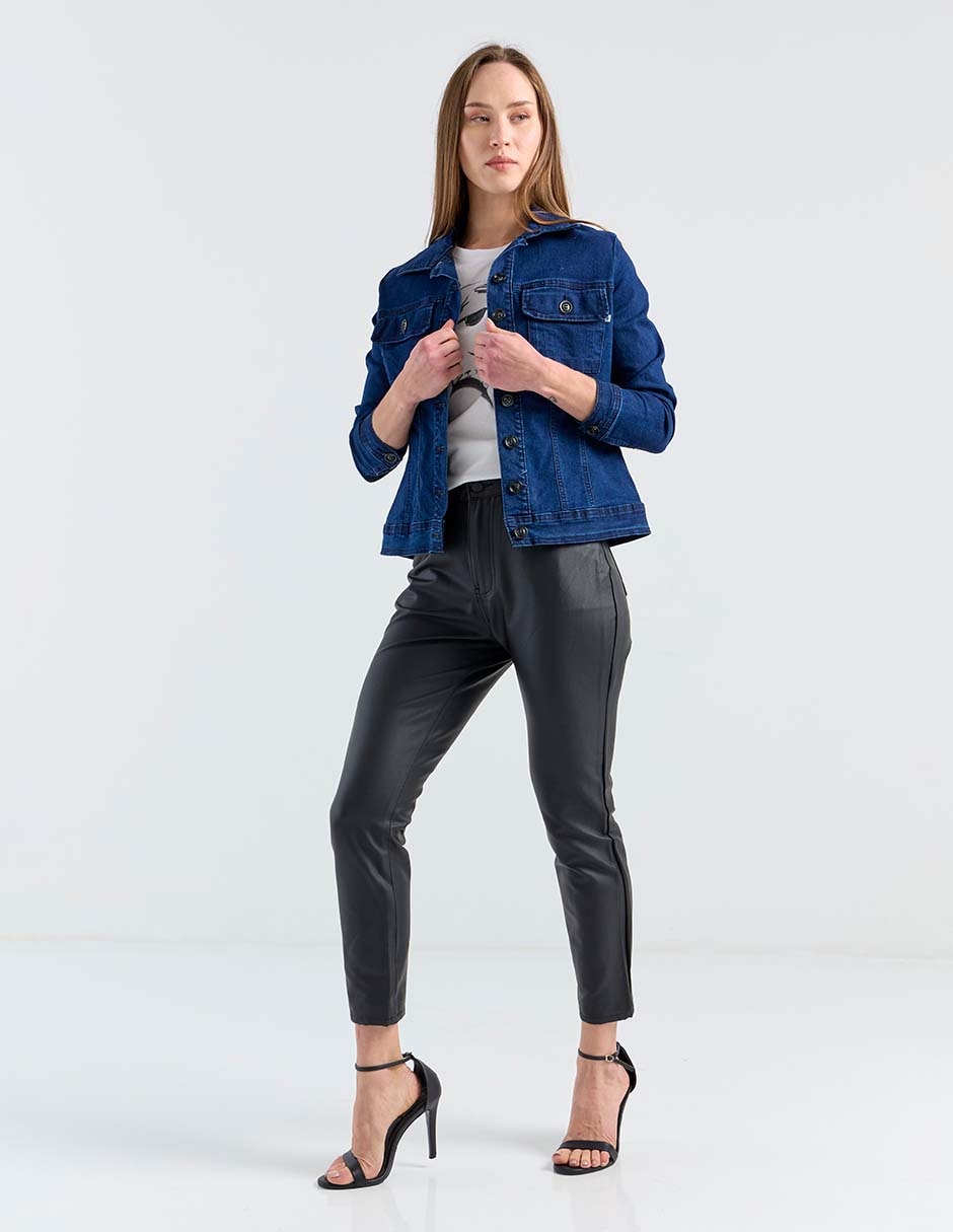 Pantalón chino slim para mujer