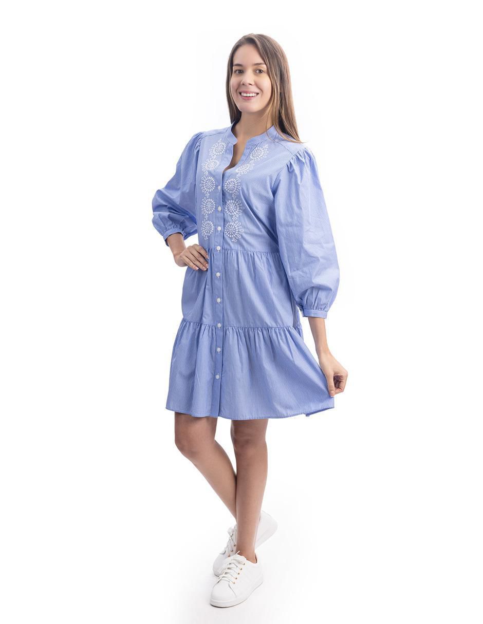 Vestido a la rodilla casual s25 para mujer