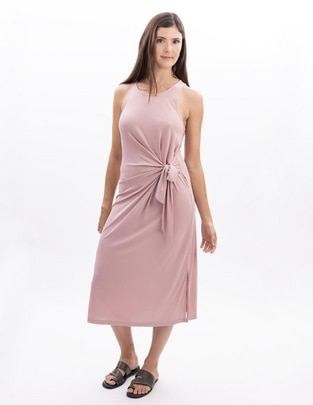 Vestido midi casual s25 para mujer