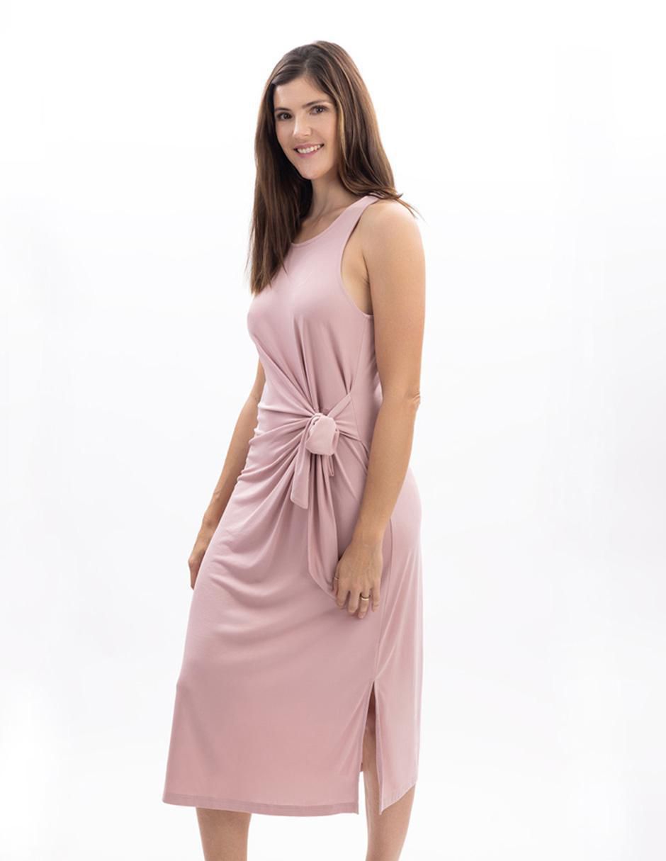 Vestido midi casual s25 para mujer