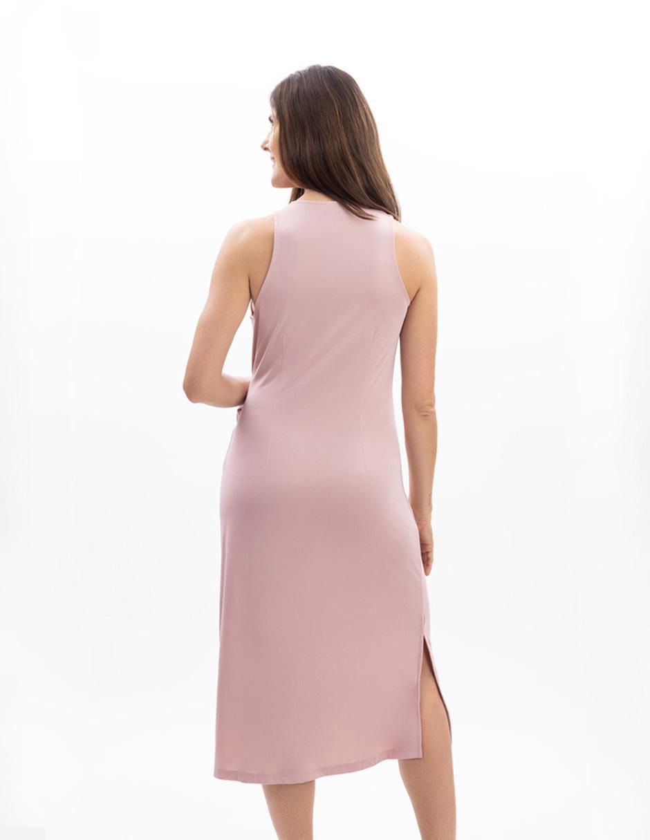 Vestido midi casual s25 para mujer