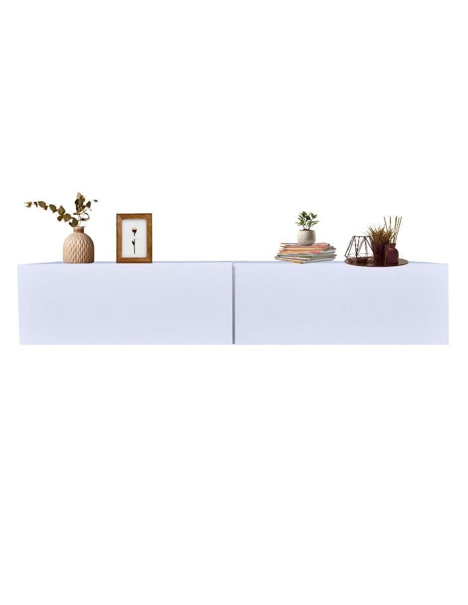 Mueble de TV armable de melamina 5