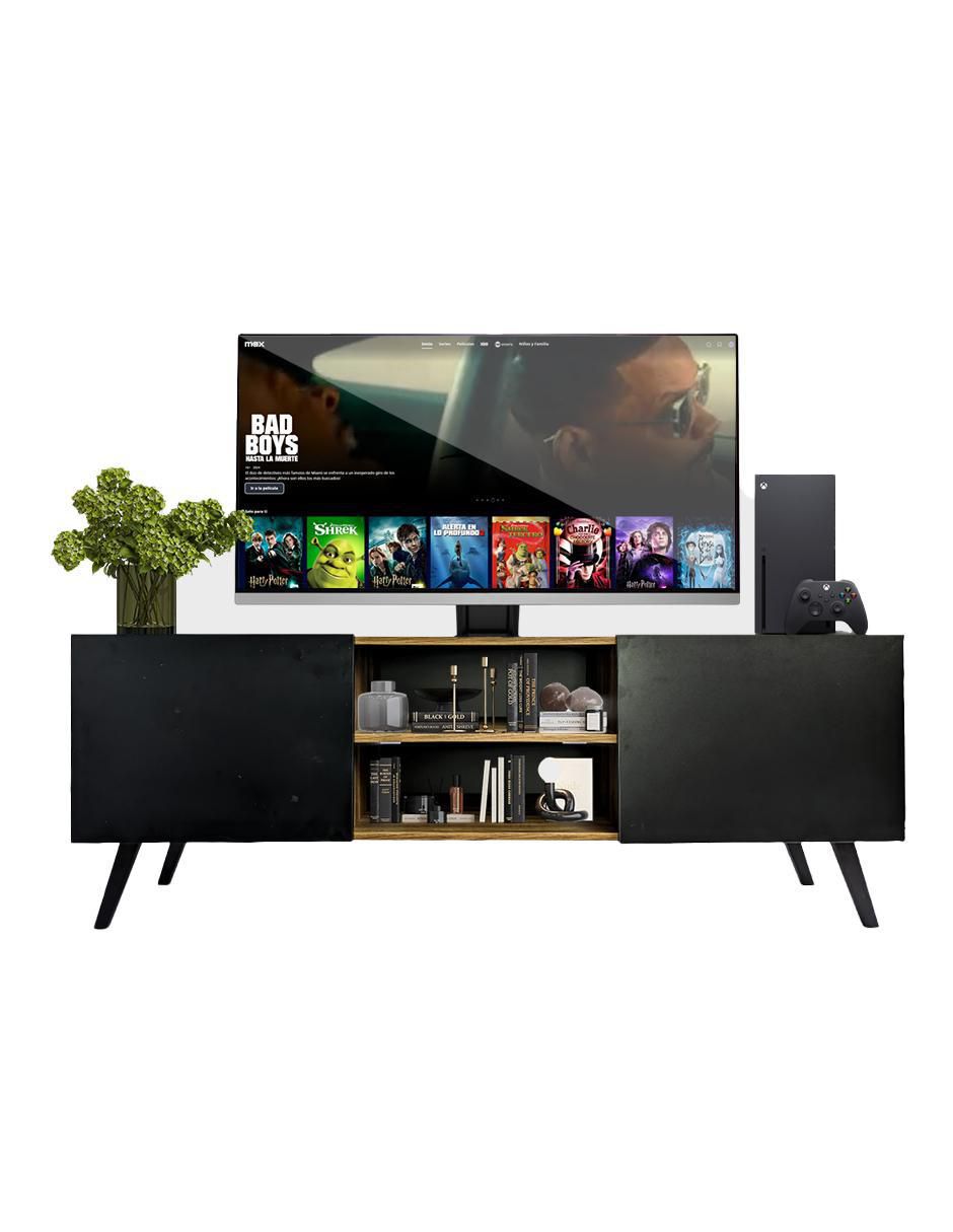 Mueble de TV armable de melamina 4