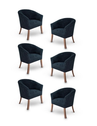 Set de sillas 6 piezas de madera pino 1
