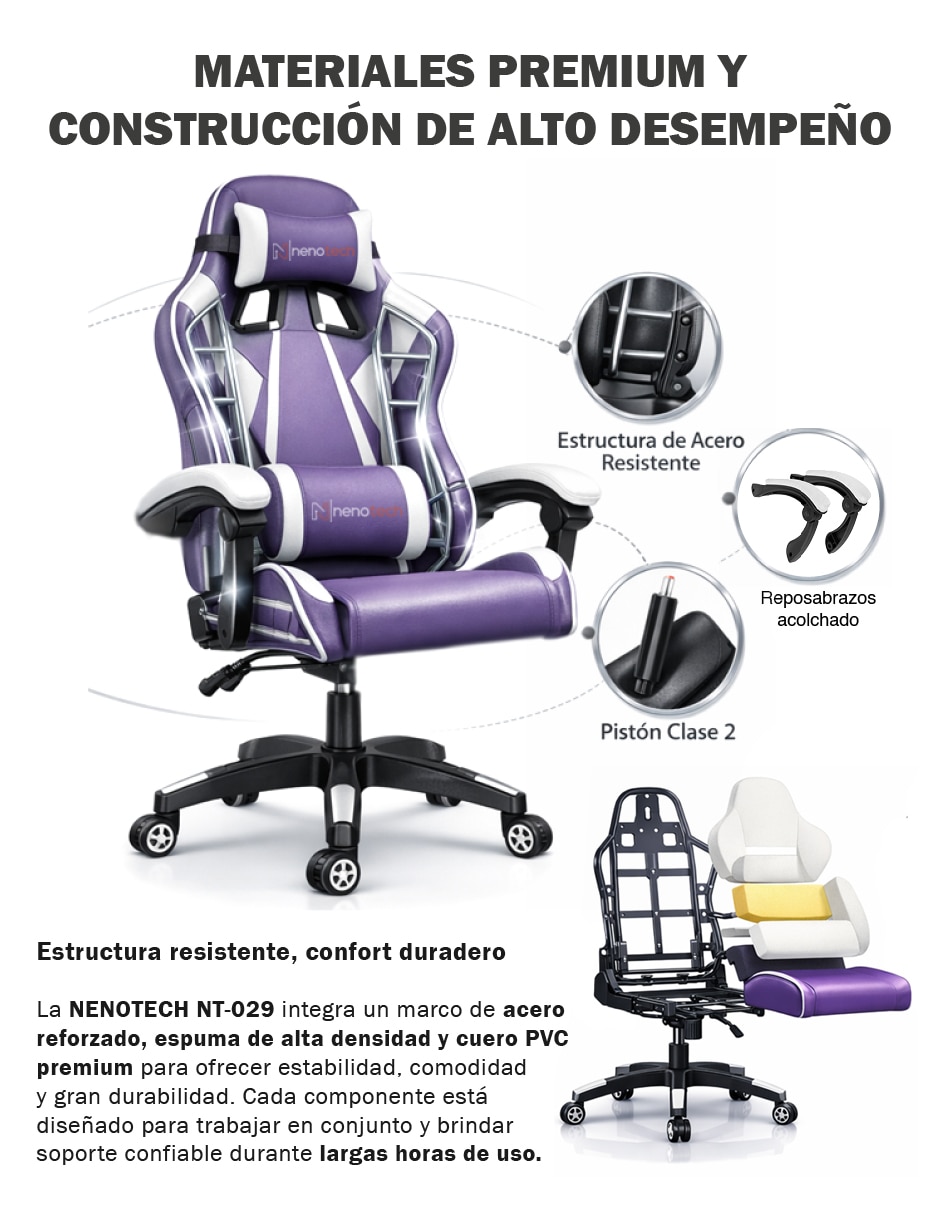 Silla gamer Nenotech 12