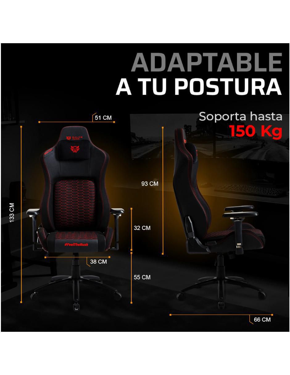 Silla gamer Bolt Rush de tela 6