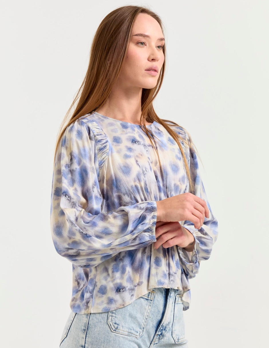 Blusa Indi & Cold manga larga para mujer