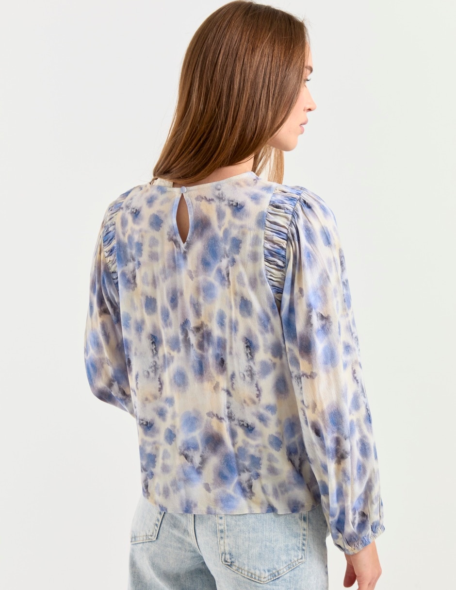 Blusa Indi & Cold manga larga para mujer