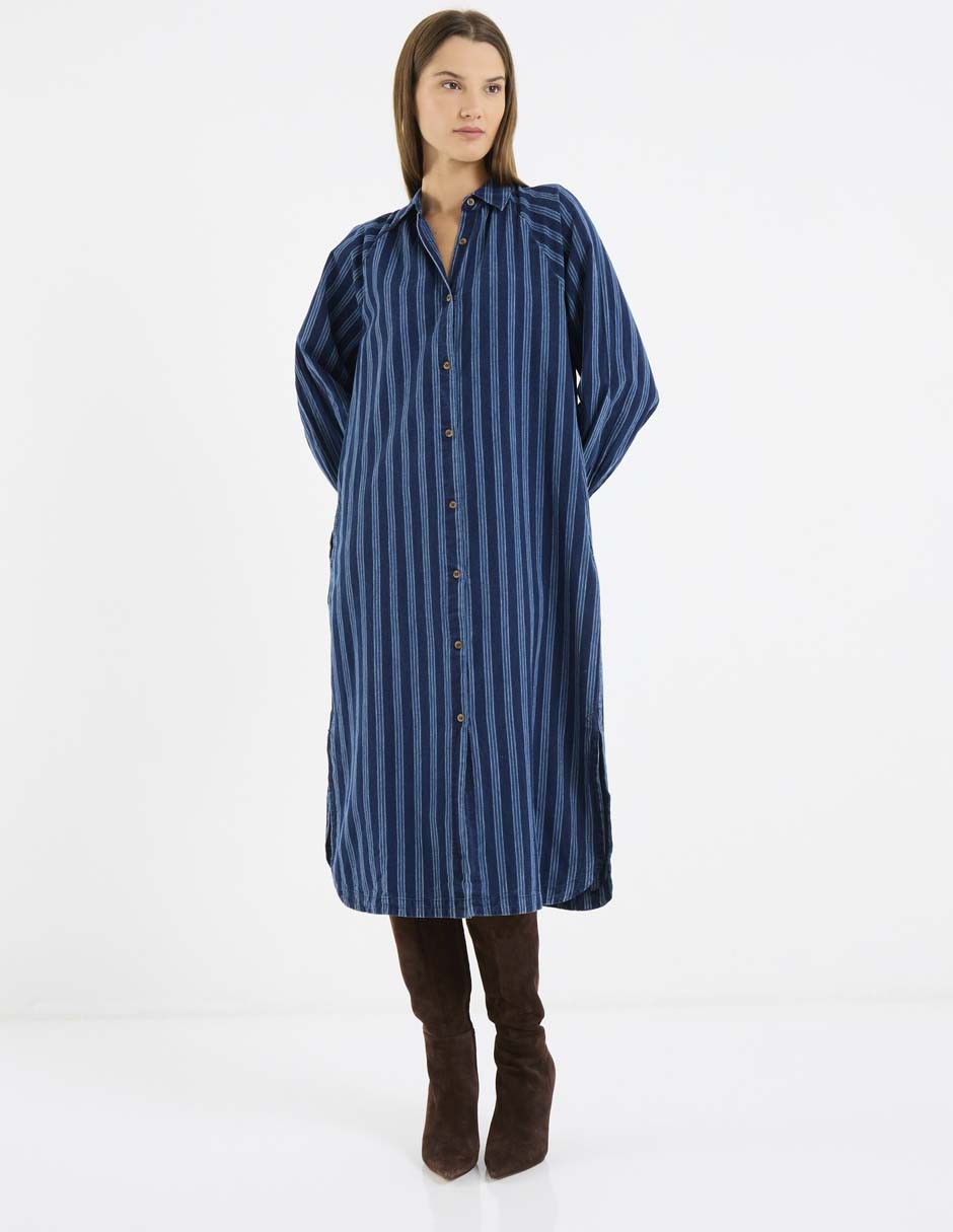 Vestido largo casual Indi & para mujer 6