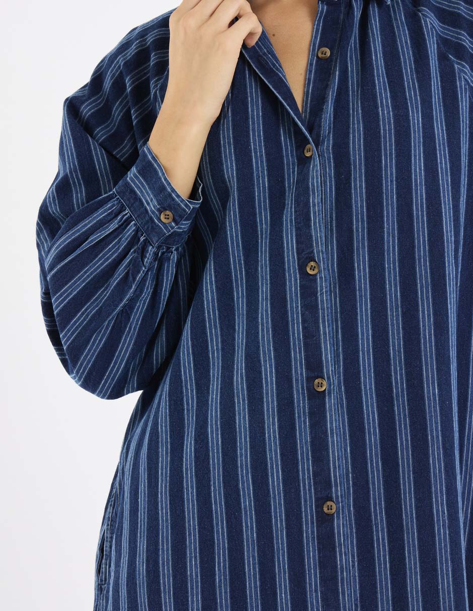 Vestido largo casual Indi & para mujer 7