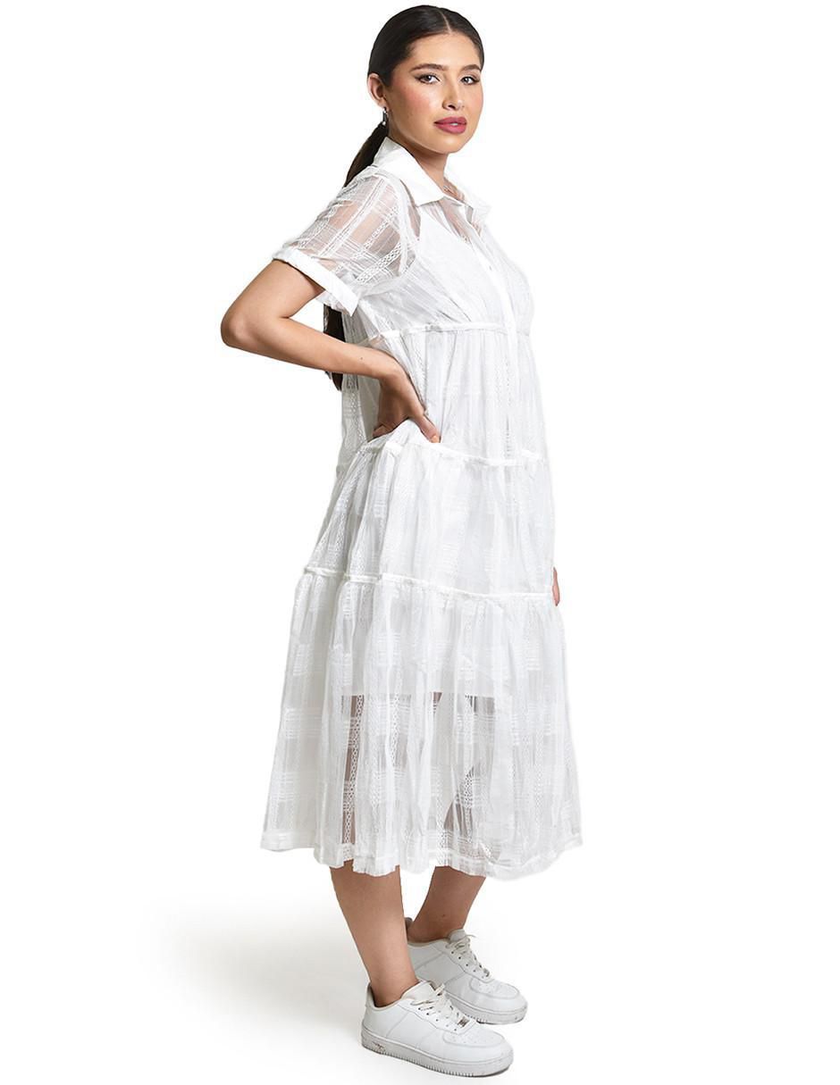 Vestido midi casual para mujer 5
