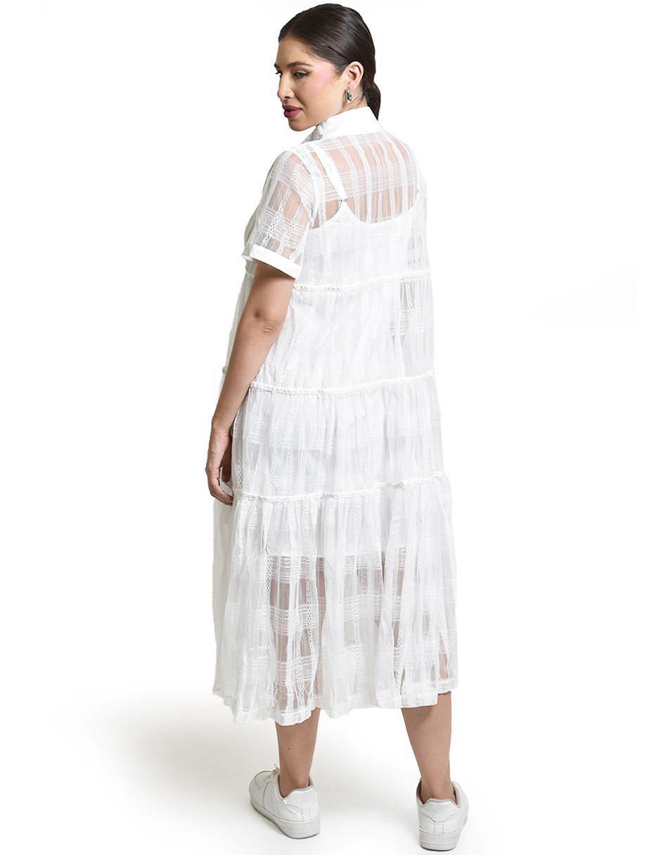 Vestido midi casual para mujer