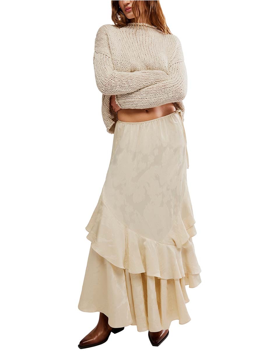 Falda crop Free People a la cadera 7