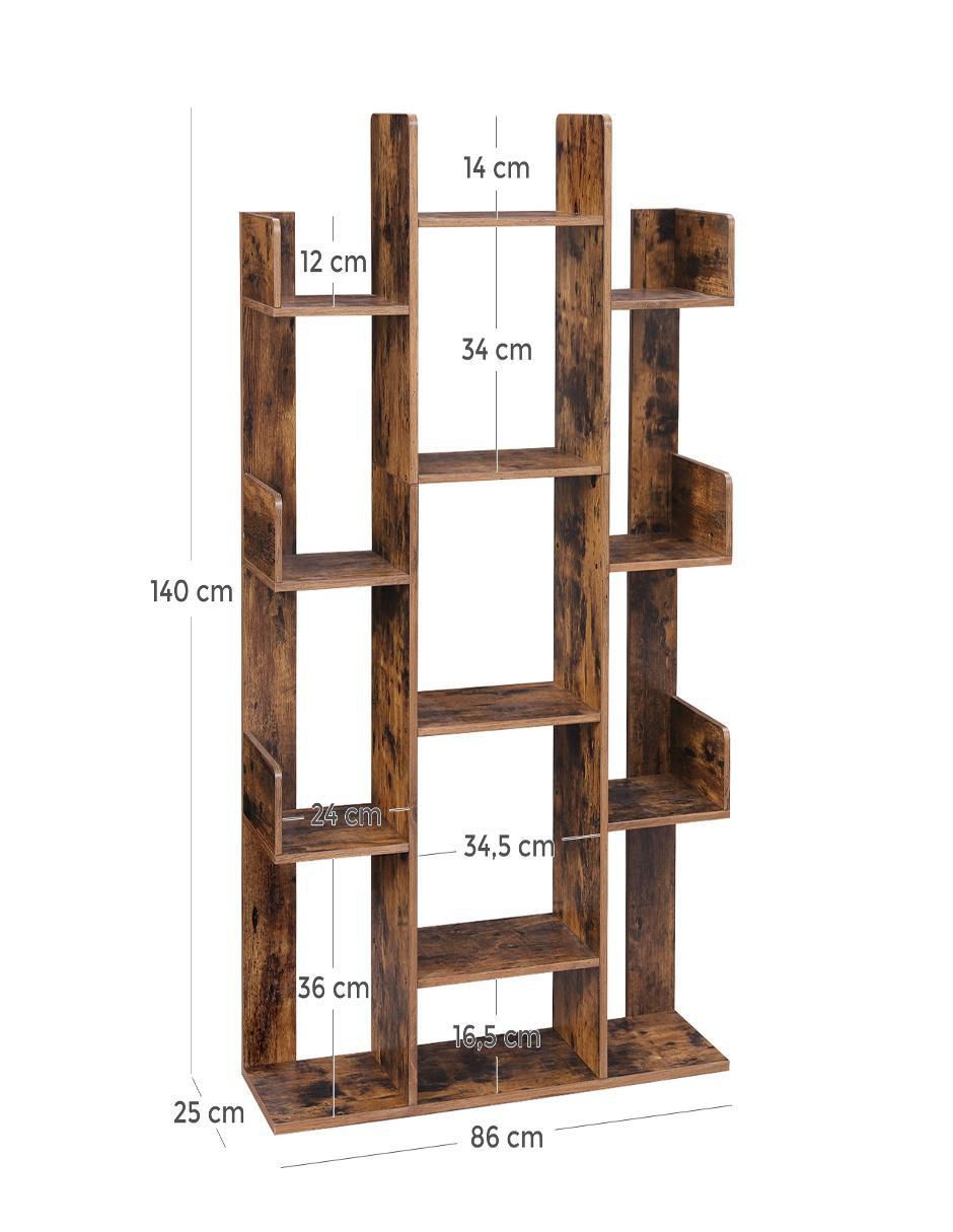 Librero armable Koni de madera