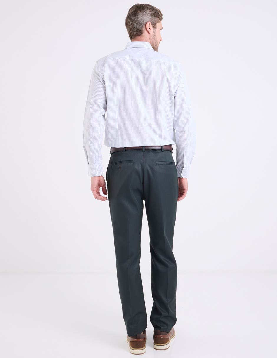 Pantalón de vestir regular para hombre 4