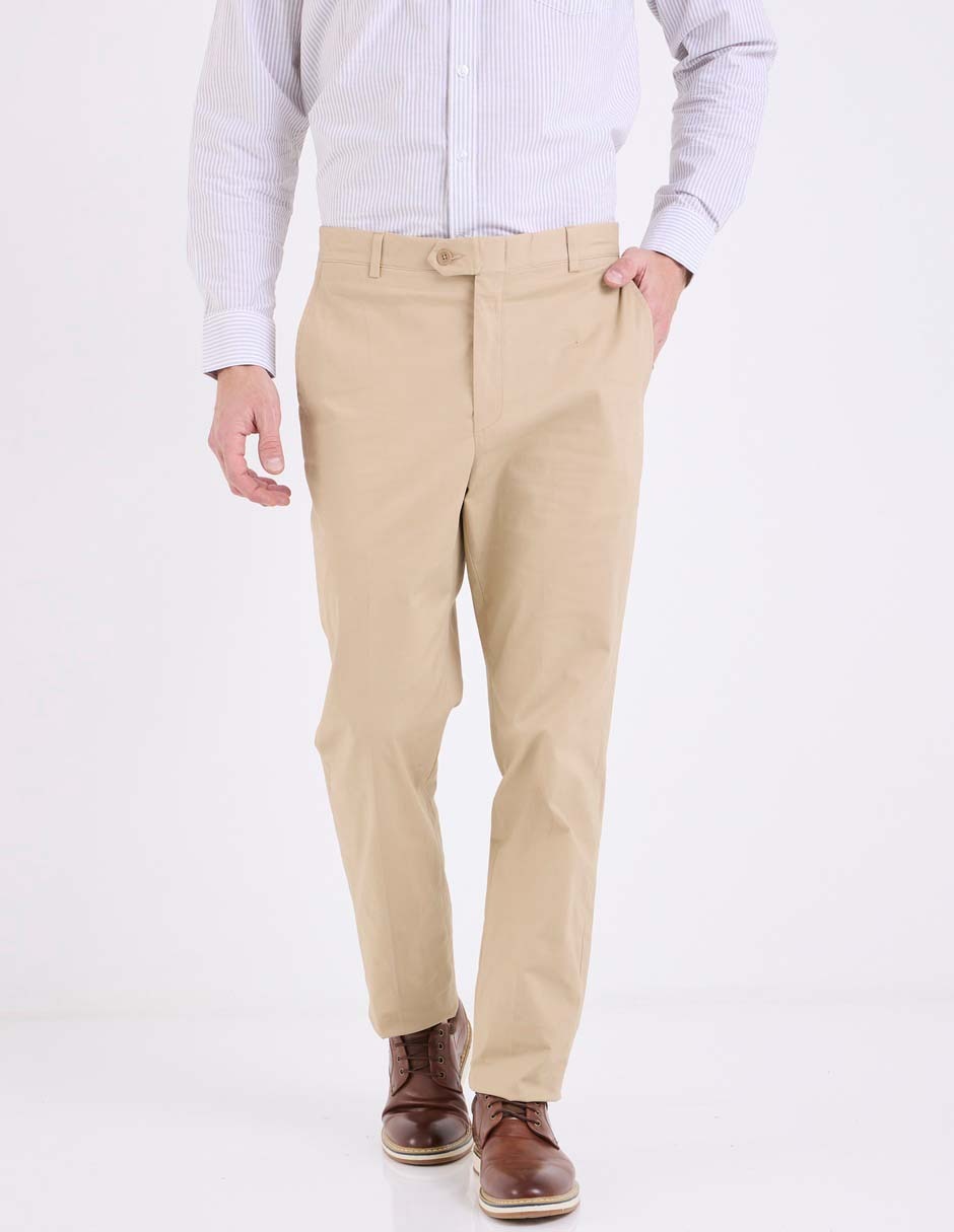 Imagen de producto Pantalón de vestir regular Sansabelt de algodón para hombre