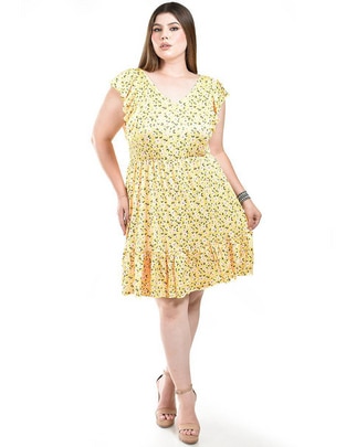 Vestido corto casual para mujer