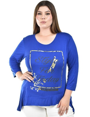 Blusa manga 3/4 para mujer 1
