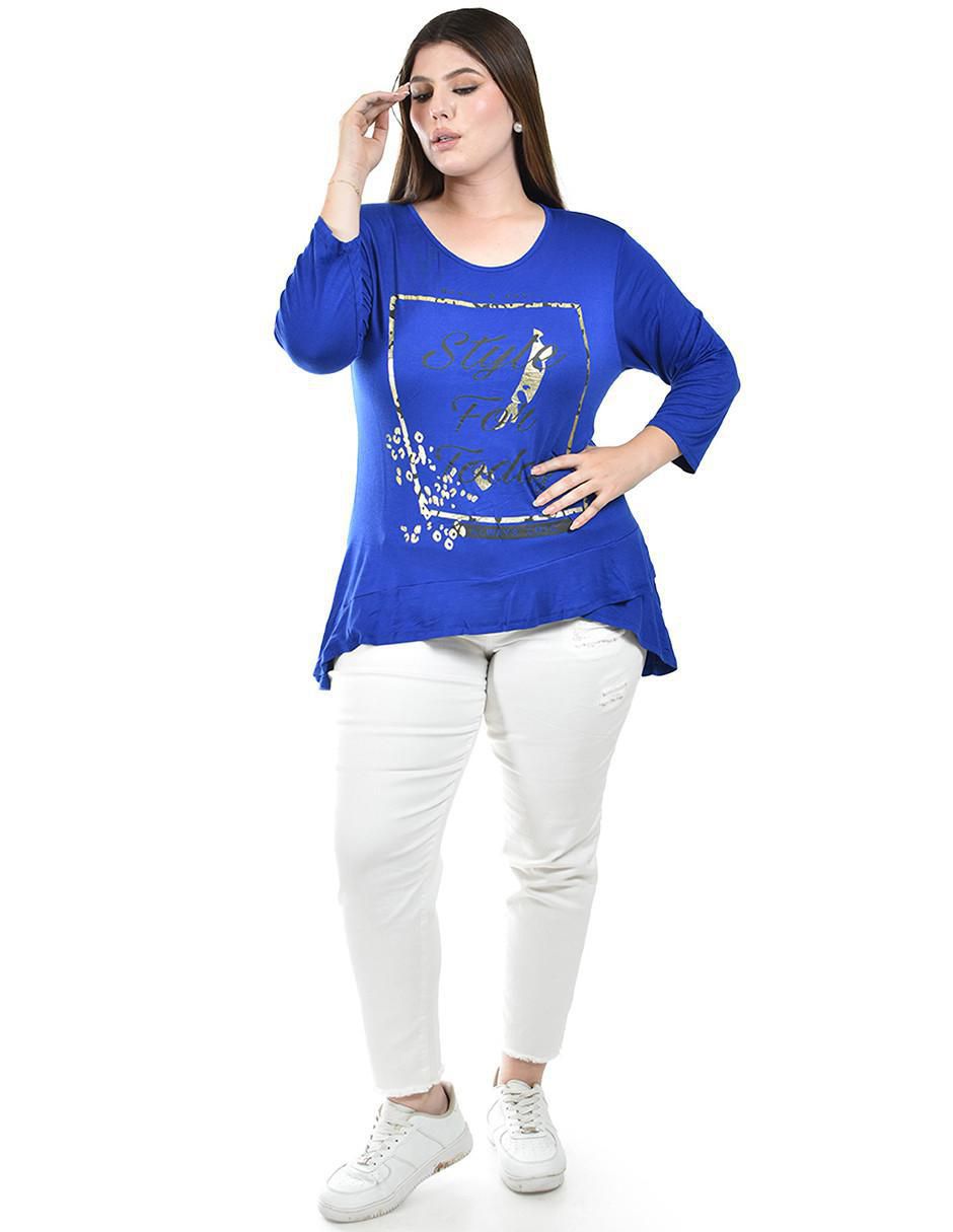 Blusa manga 3/4 para mujer 8