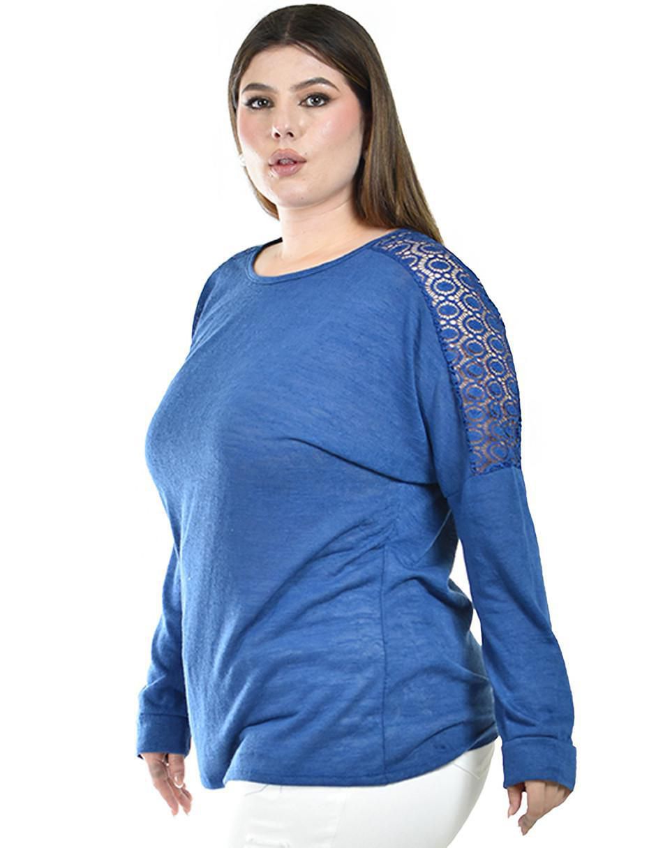 Blusa manga larga para mujer 7