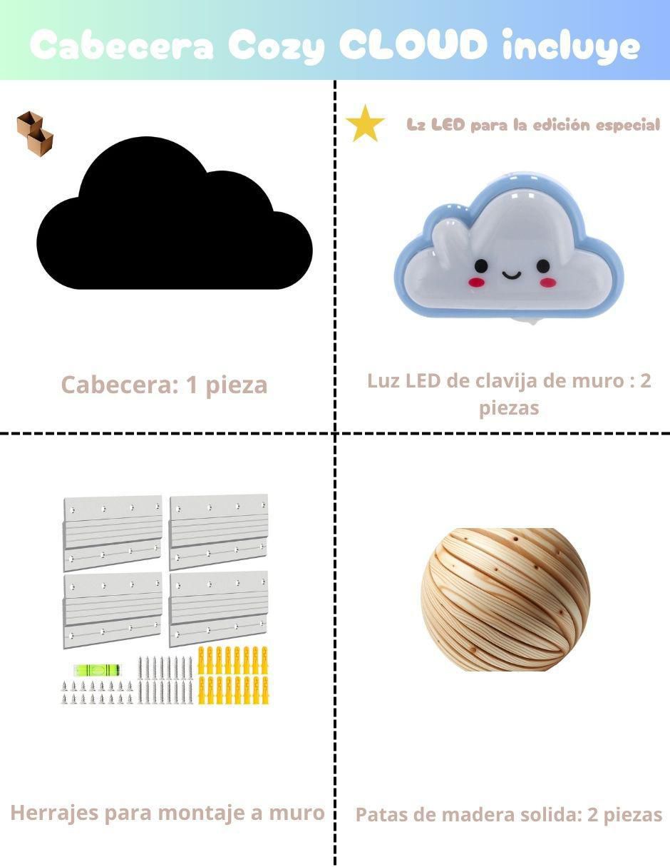 Cama cozy cloud 7