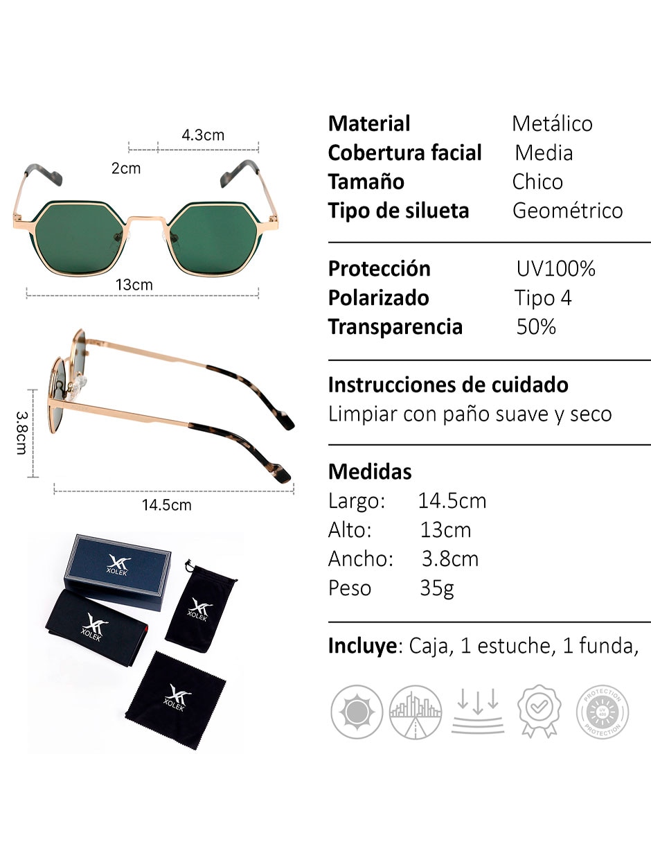 Lentes de sol Xolek XO-144-D unisex