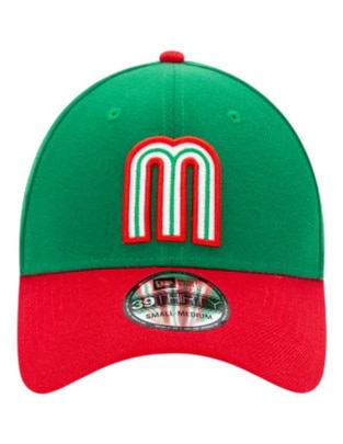 Gorra visera curva cerrada para béisbol México para hombre