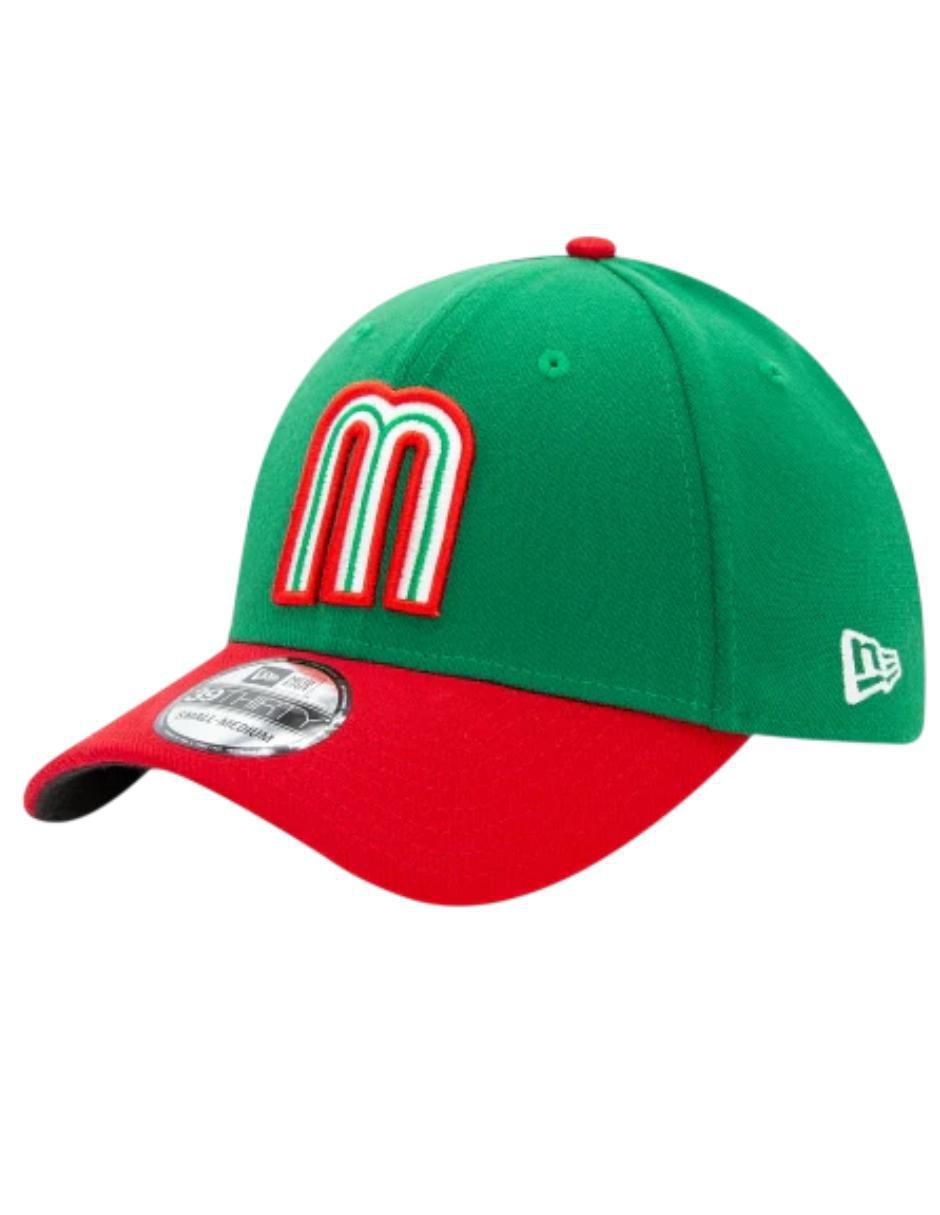 Gorra visera curva cerrada para béisbol México para hombre