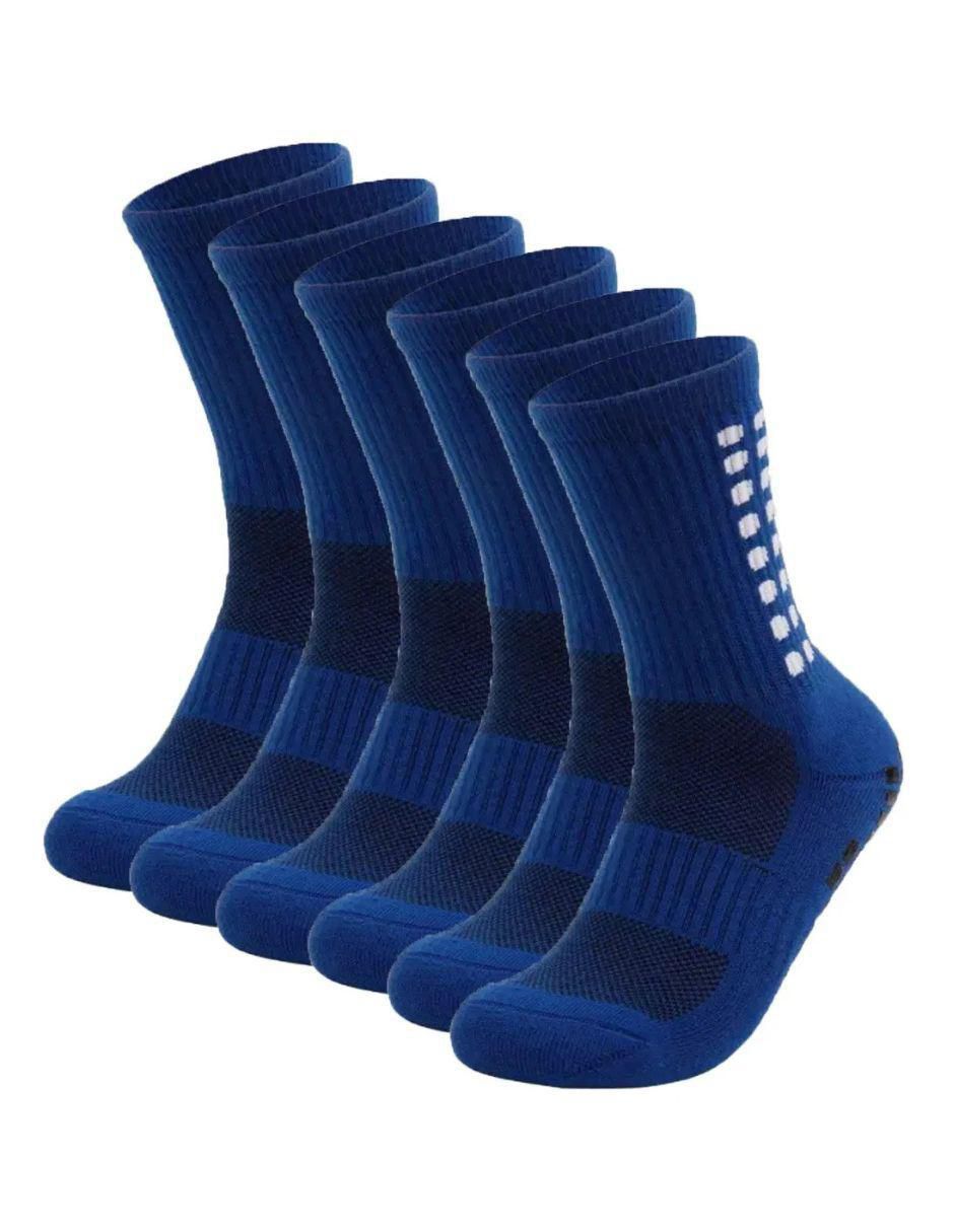 Set de calcetín antiderrapante para fútbol para infantil unisex 6 pares Set de calcetín antiderrapante para fútbol para infantil unisex 6 pares