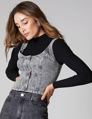 Blusa de tirantes Studio F para mujer
