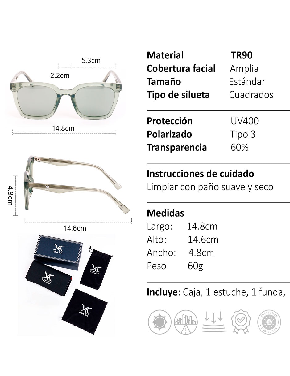 Lentes de sol Xolek XO-121-V unisex