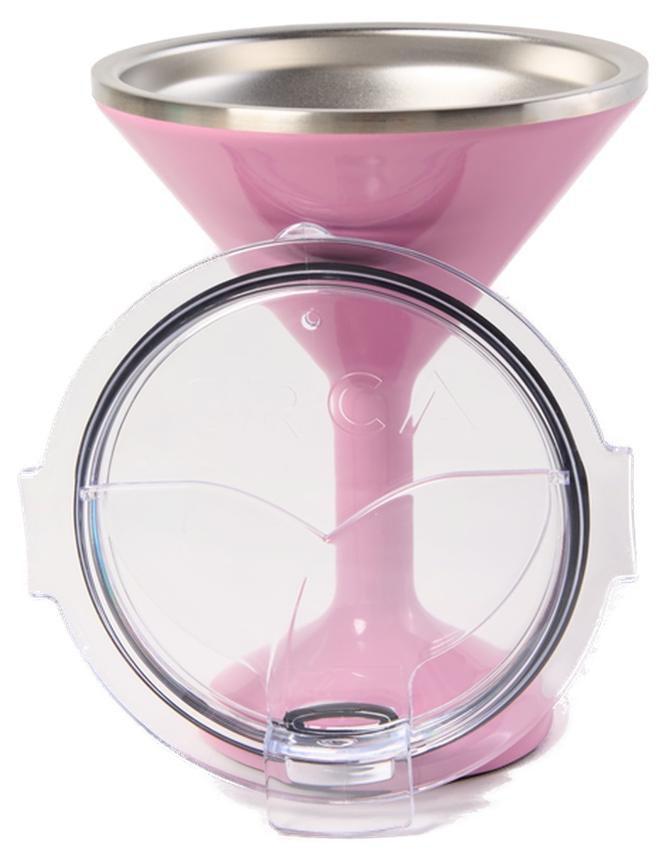 Copa térmica martini de acero inoxidable Tini con tapa a presión 384 ml 1